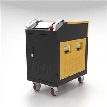 200W fiberlaserrensemaskin for kobbermessing og høyreflekterende metall
