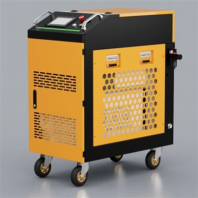 Maskin for rustfjerning med fiberlaser