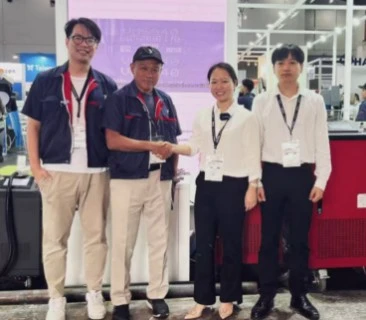 MRJ-Laser-team deltok på produksjonen i Indonesia 2024
