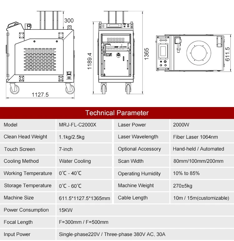 CW Laser Cleaning Machine CW Laser Cleaning Machine